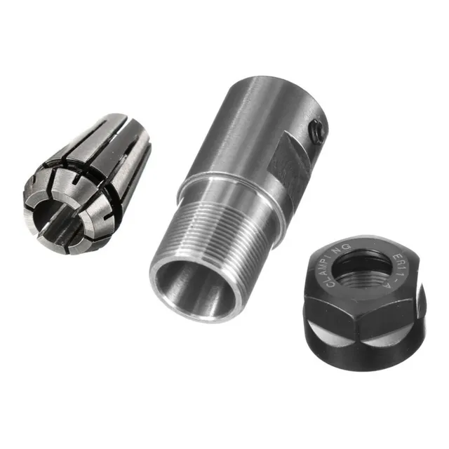 Acople Collet Chuck Er11 Para Eje 1/4 + Boquilla Er11 1/4