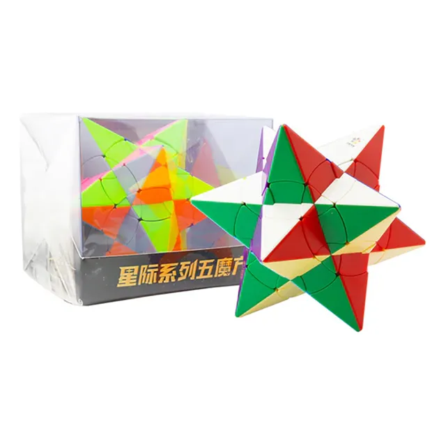 Cubo Rubik Yuxin Navi Megaminx De Colección