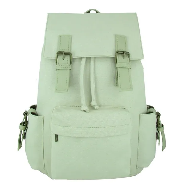 Mochila Bolsa Lona Resistente Tipo Saco Masculino Feminino