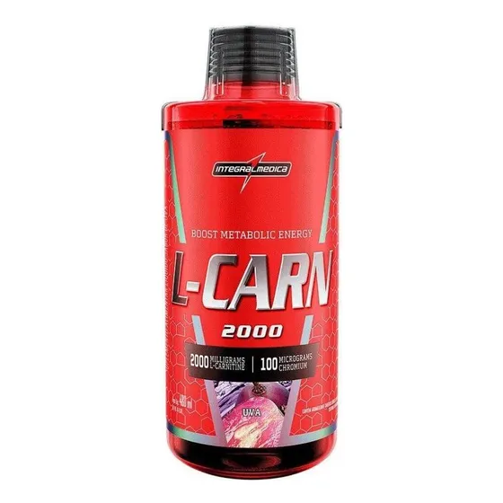 Suplemento en líquido Integralmédica Energético Carnitina sabor uva x 480mL