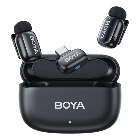 Boya Mini Inalámbrico Micrófono De Solapa Tipo C Celular