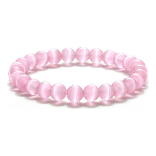 Pulsera Mujer Piedra Natural Ojo De Gato Buena Suerte B819 Pulsera Mujer Piedra Natural Ojo De Gato Buena Suerte B819