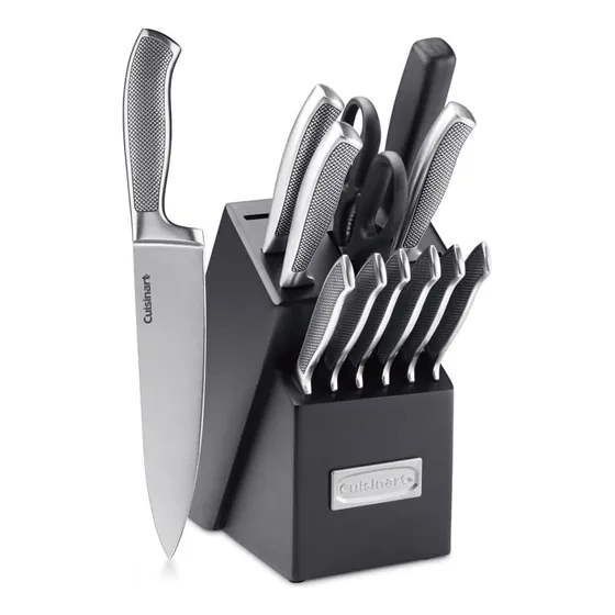 Juego De Cuchillos Cuisinart Acero Inoxidable C/base