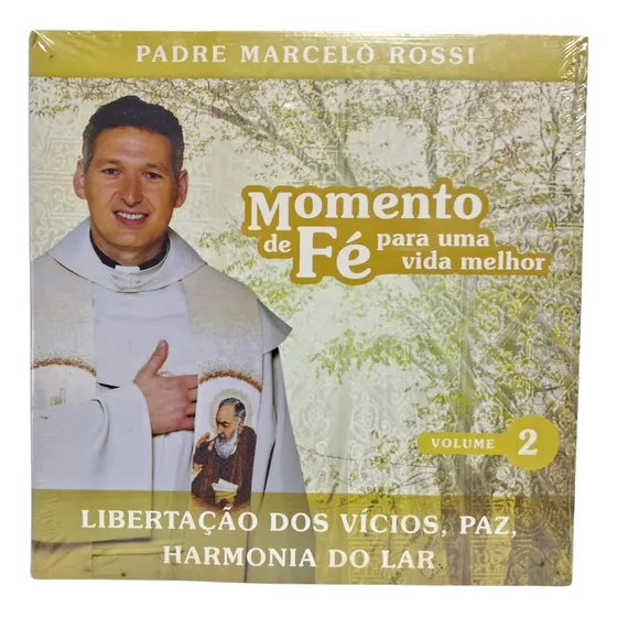 Cd Padre Marcelo Rossi Momento De Fé Para Uma Vida Melhor