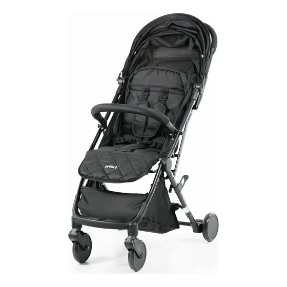 Coche Mycro Ultra Liviano Y Compacto Apto Cabina De Avión Color Negro