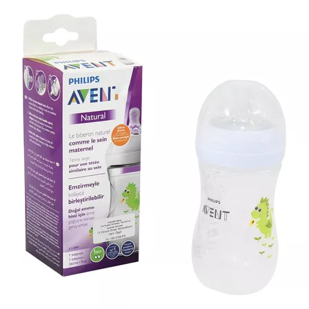 Tetero Philips Avent Natural 9oz (animales)