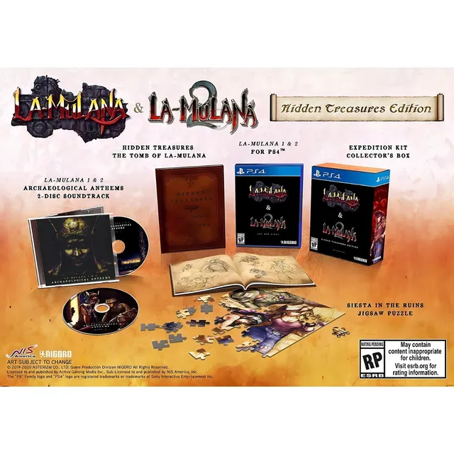 Edición de La-mulana: Hidden Treasures. - Ps4 - Physical Media