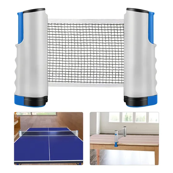 Red De Ping Pong Ajustable Retráctil Adaptable Mesa Portátil