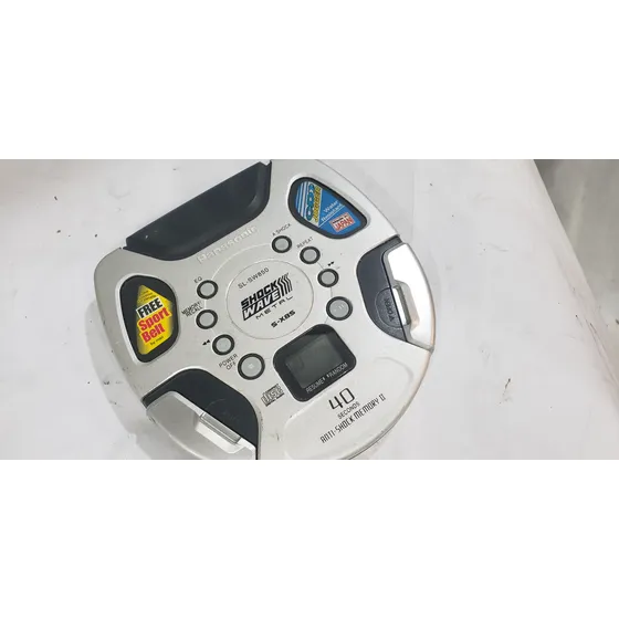Discman Panasonic Sl-s165 Made In Japan Prateado