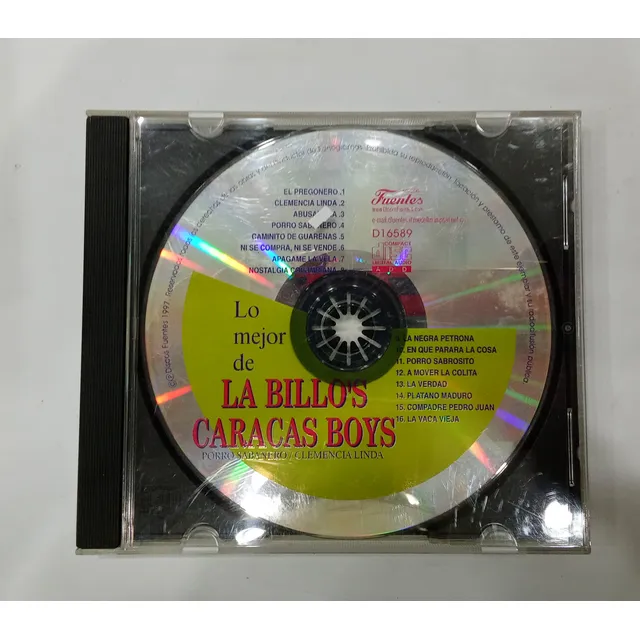 Billo S Caracas Boys. Lo Mejor. Cd Usado. Qqb. Ag. Pb. Zz.