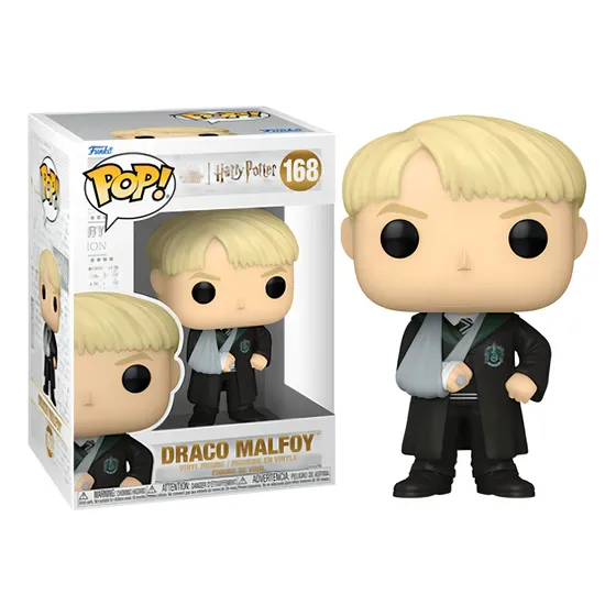 Muñeca Pop Funko 168 de Harry Potter con el brazo roto de Draco Malfoy