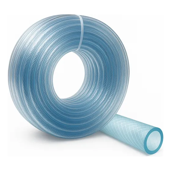 Manguera Industrial Transparente De 1 Pulgada Rollo 100m