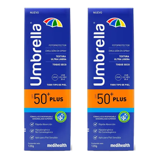 Umbrella Plus X 120g. X 2unidades + Env - mL a $779