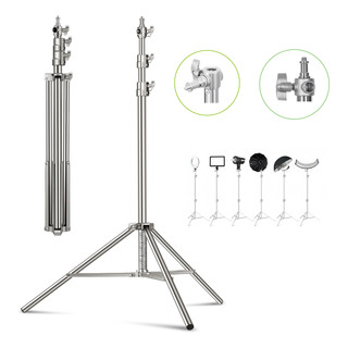 Tripie Para Luce TriPod Soporte Acero 1/4 Y 3/8 Tornill 2.8m Tripie Para Luce TriPod Soporte Acero 1/4 Y 3/8 Tornill 2.8m