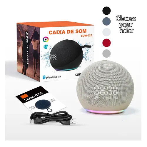 Google Nest Mini Nest Mini 2nd Gen com assistente virtual Google