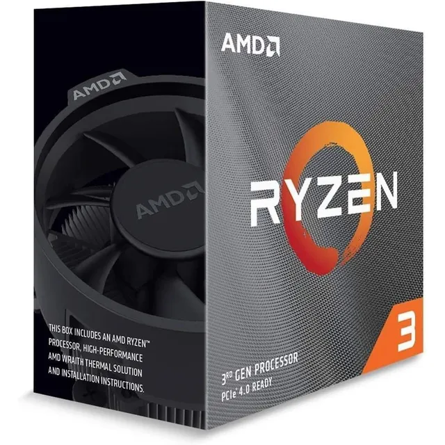 Procesador Amd Amd Ryzen 3 3100 4-core 3.9 Ghz -negro