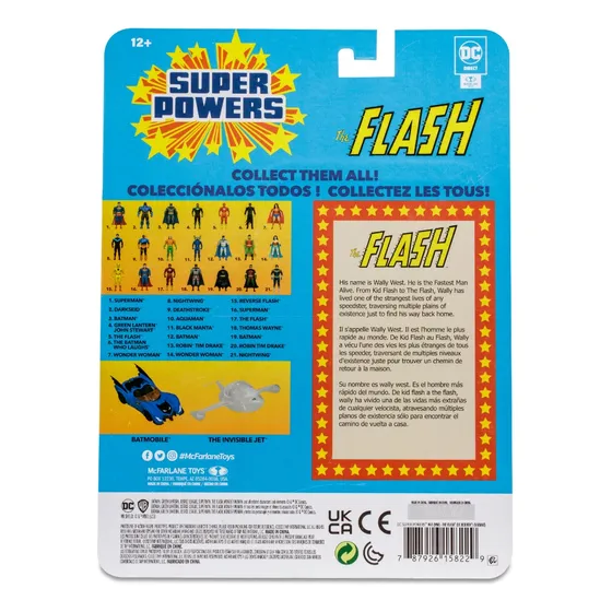 Mcfarlane Figura 5 Super Powers Wv5 - The Flash