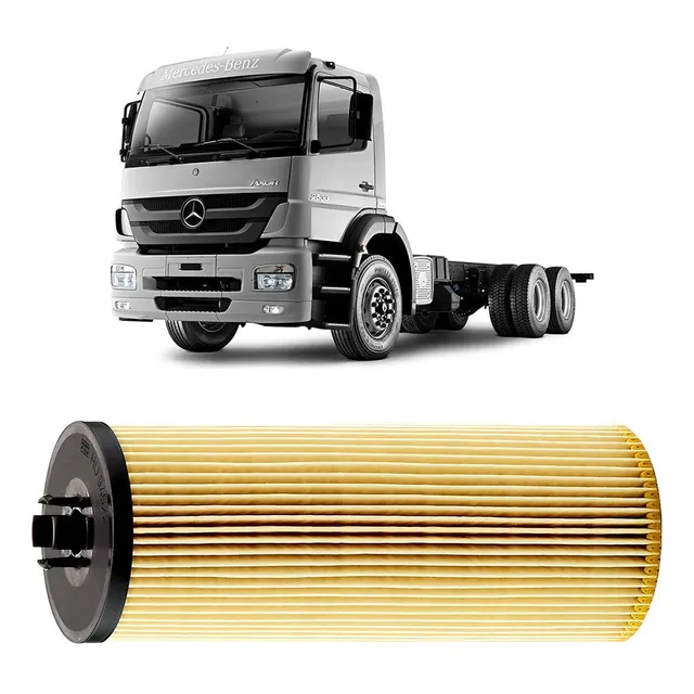 Filtro De Oleo Evobus O500 Atego Axor Om906la Om926la Claas