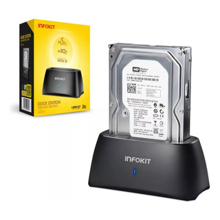 Dock Station Hd Usb 3.0 Infokit Armazenamento E Velocidade Dock Station Hd Usb 3.0 Infokit Armazenamento E Velocidade