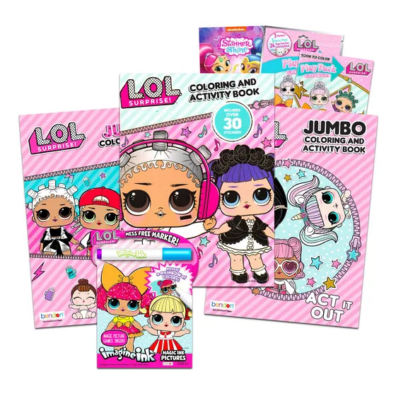 L O L Muñecas Para Colorear Y Libros De Actividad S16zp