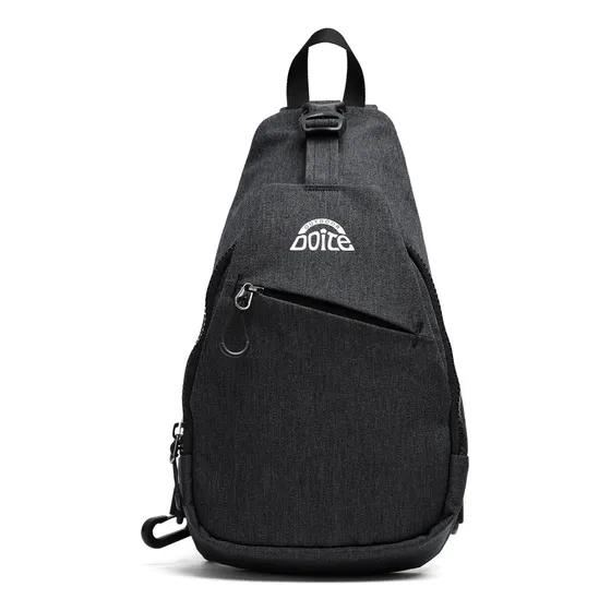 Bolso Sling Clam Negro S Doite