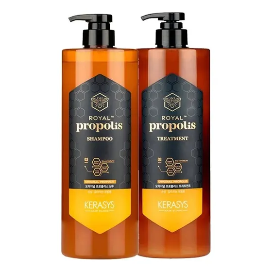 Kerasys Própolis Royal Shampoo E Tratamento 2x1000ml Coreano