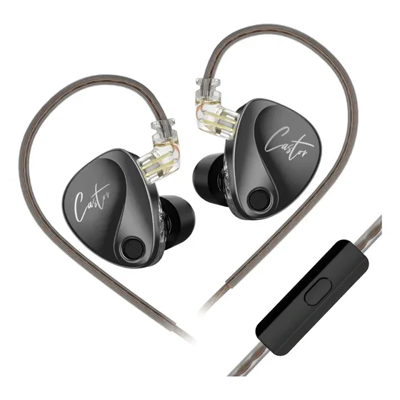 Audífonos Kz Castor Bass Edition In Ear Hifi