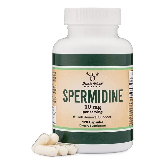 Suplemento Double Wood Spermidine 10 Mg 120 Cápsulas 99%