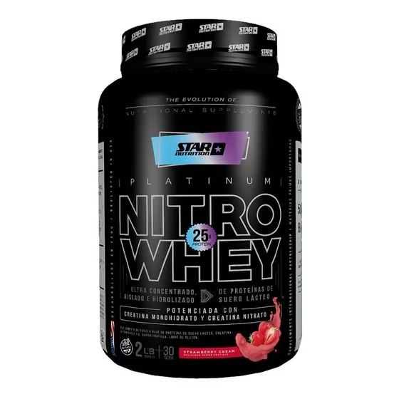 Nitro Whey 1kg - Proteina + Aminoacidos Star Nutrition