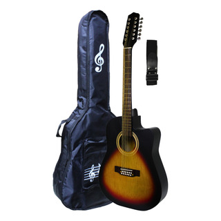 Guitarra Docerola Mate C/ Funda Negro Fuego Diestro Bálsamo Guitarra Docerola Mate C/ Funda Negro Fuego Diestro Bálsamo