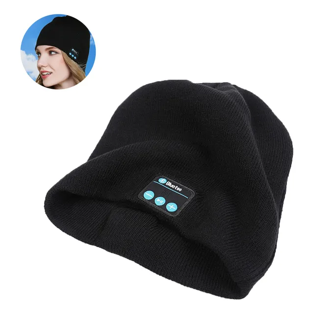 Sombreros Cálidos De Punto De Moda Con Bluetoo Para Musica