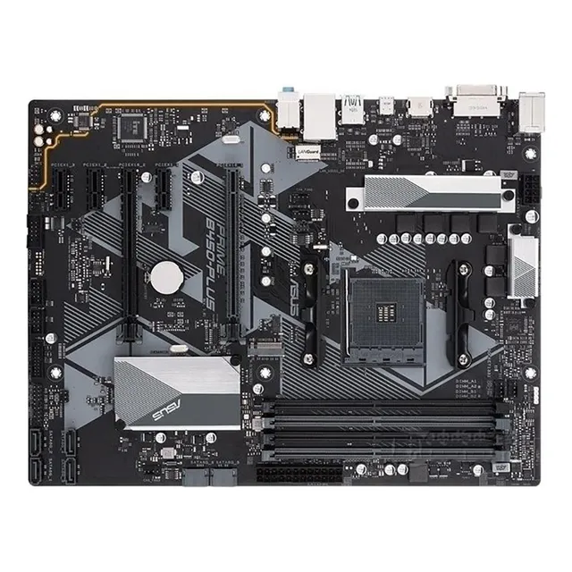 Originales Asus Prime B450-plus Socket De Placa Base Ddr4