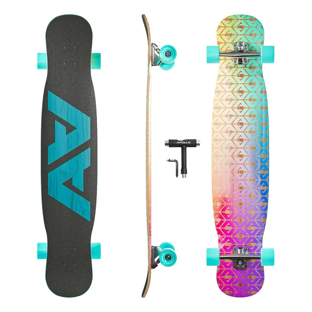 Apollo Skateboard Baile Longboard Tabla 46  Truco Movimiento