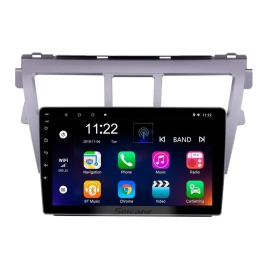 Autoradio Android Toyota Yaris Del 2007-2012 +cámara Gratis 