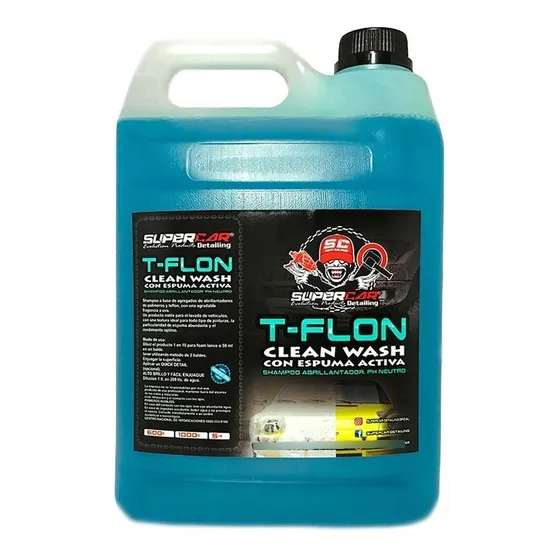 Shampoo T-flon Clean Wash  Supercar Detailing