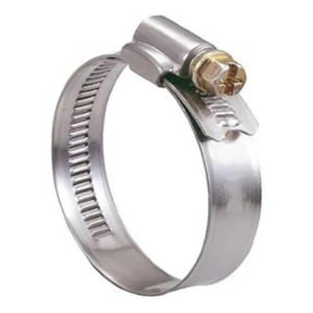 Abrazadera 25-38mm Acero Inoxidable X5 Unidades.