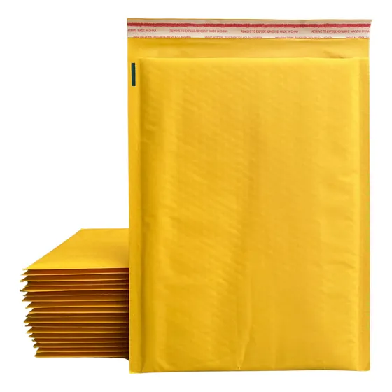 50 Sobres Burbuja Amarillo Para Envio 26x34 Cm NeiPack