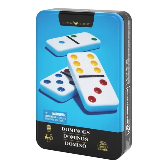 Spin Master Games, Dominó Doble 6 Con 28 Fichas