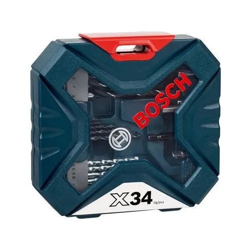 Set De Brocas Y Puntas Bosch 34 Unidades