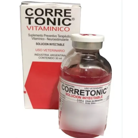 Corretonic 30ml Para Cavalos De Corrida Quarto De Milha