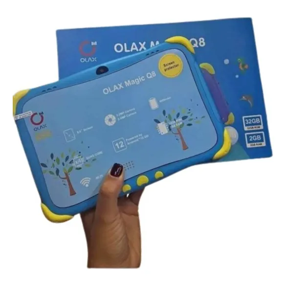 Tablet Kids Magic Q8 Olax 8¨ 2gbram, 32gb Men, Wifi, And 12 