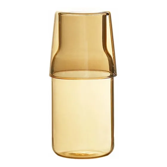 Jarra Agua Cristal Transparente 15 Onza Vaso