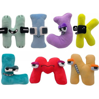 Muñeco De Peluche Para Niños Alphabet Lore, 7 Piezas, H I J Muñeco De Peluche Para Niños Alphabet Lore, 7 Piezas, H I J