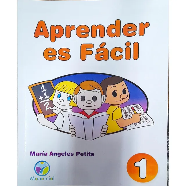 Aprender Es Fácil 1 Ma Angeles Petite Edt Manantial