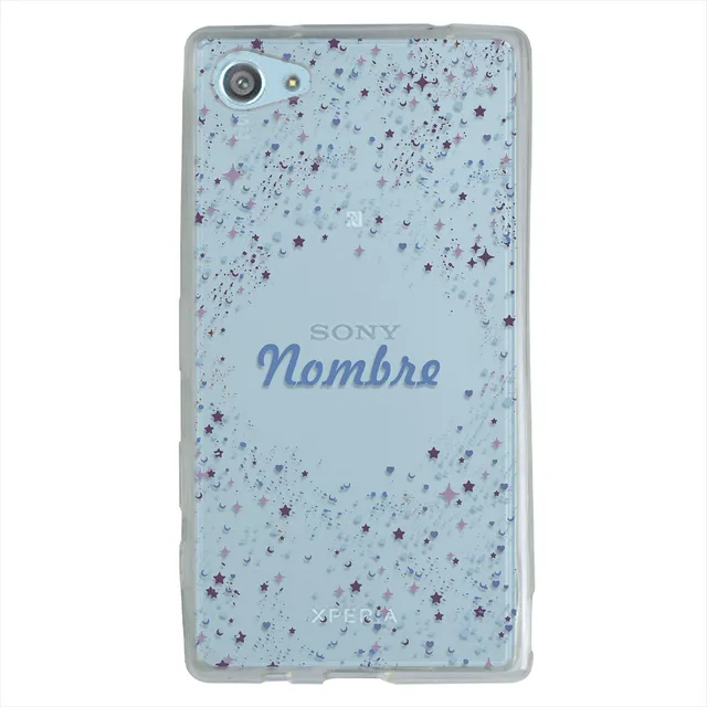 Funda Para Sony Xperia Estrellas Personalizada Tu Nombre
