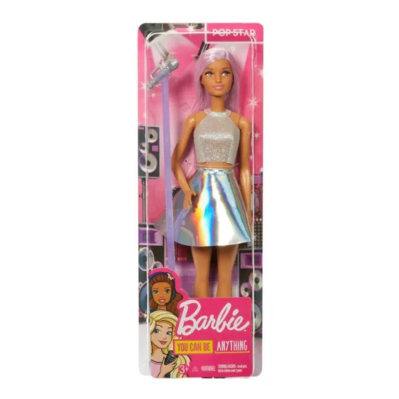 Muñeca Barbie Profesiones Estrella Pop Cantante Original