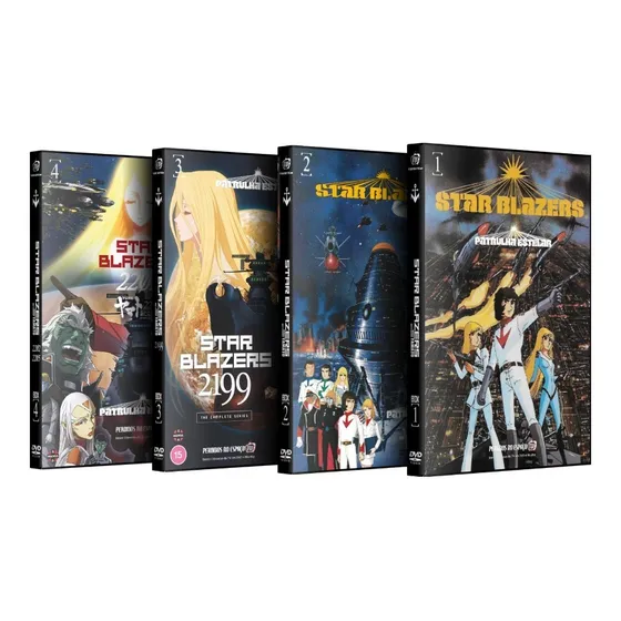 Patrulha Estelar Clássica Yamato 2199 2202 2205 2520+8 Filme
