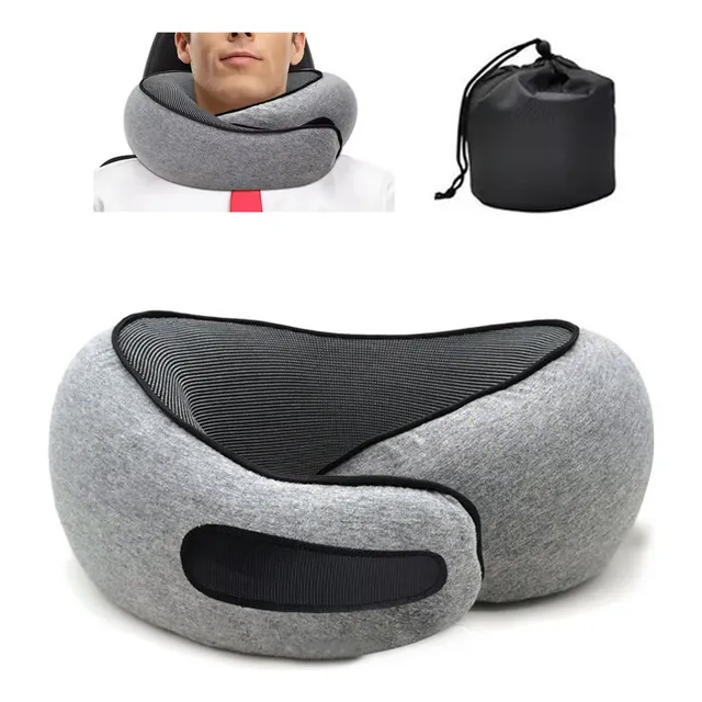 Almofada De Velcro Em Forma De U, Descanso De Pescoço, Almof