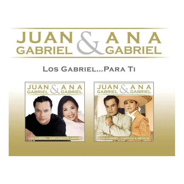 Juan Gabriel Y Ana Gabriel Los Gabriel Para Ti 2cd Nuevo Us