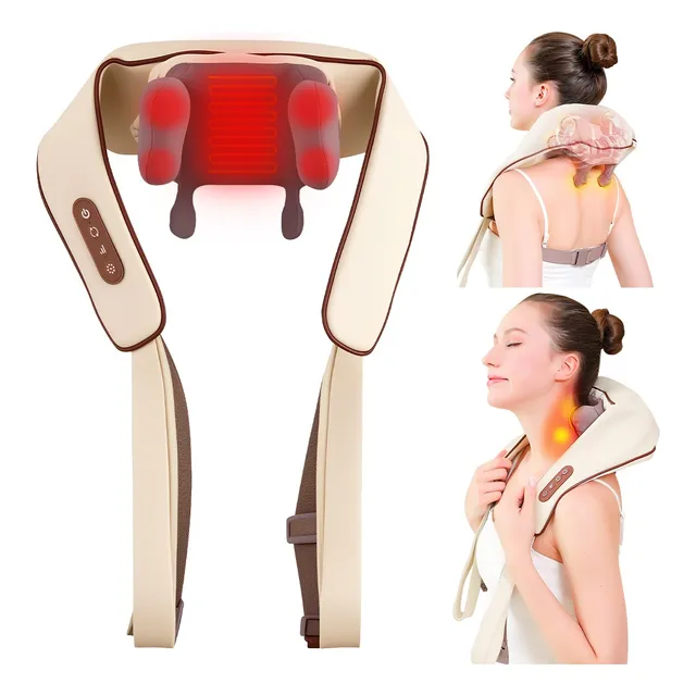 Masajeador Cuello Espalda Hombro Cintura Electrico Con Calor